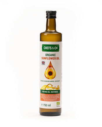 CHEFS & CO Organic Sunflower Frying Oil - Refined